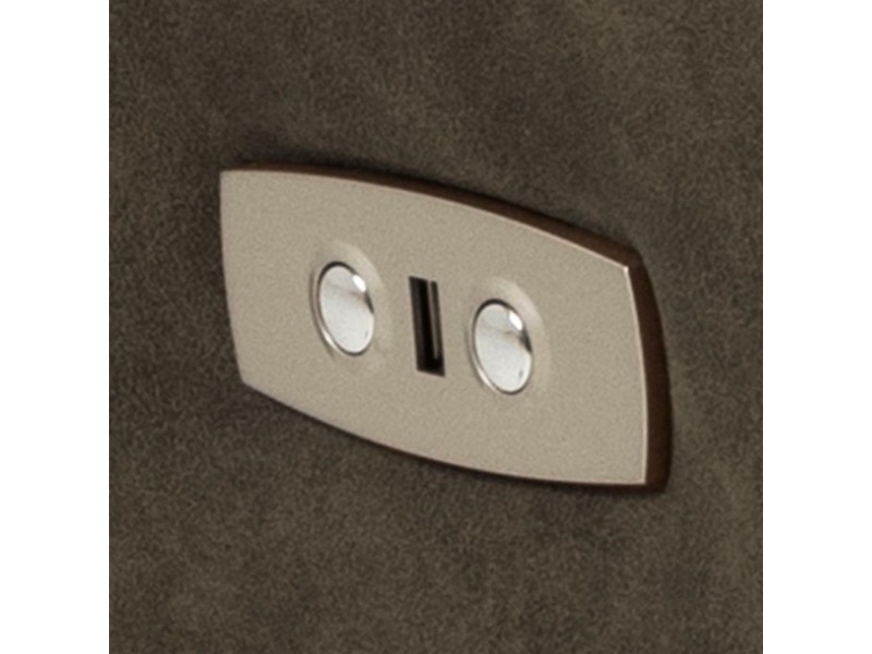 Fotel / recliner Kamares antracytowy - ACTONA